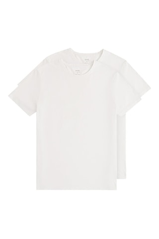 2 t-shirt regular - Bianco