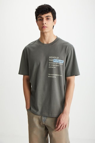T-shirt - Grigio scuro