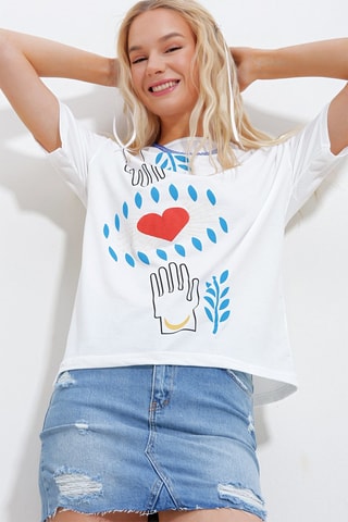 T-shirt - Bianco