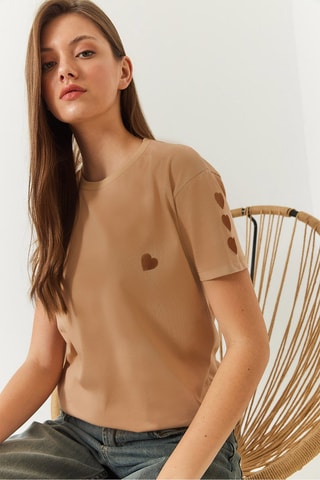 T-shirt - Taupe