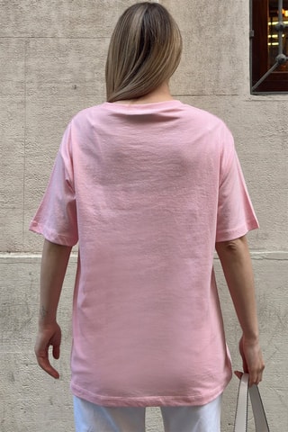 T-shirt oversize - Rosa