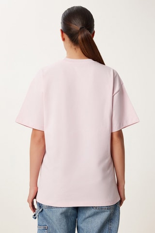 T-shirt oversize - Rosa