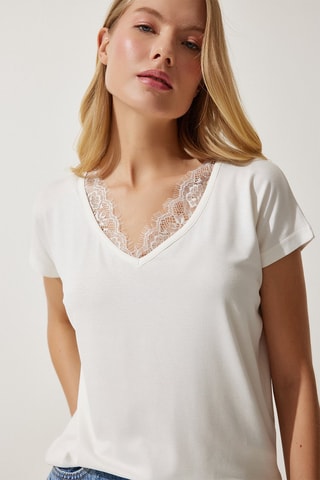 Blusa - 
Bianco