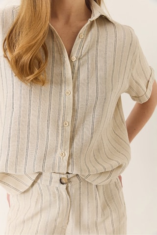 Camicia e shorts - Beige
