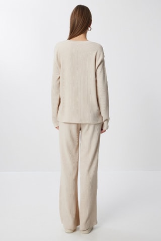 Maglia e pantaloni - Beige