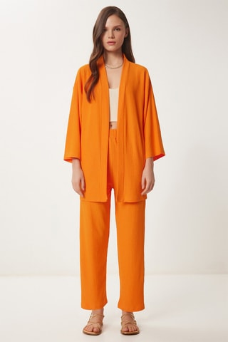 Kimono e pantaloni - Arancione