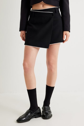 Gonna shorts - Nero
