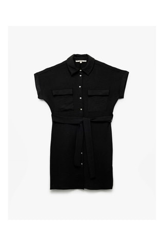 Abito a camicia - Nero