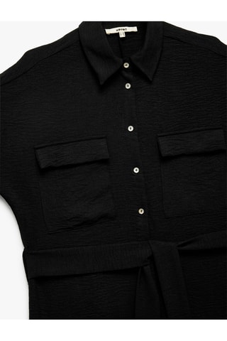 Abito a camicia - Nero