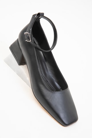 Scarpe baby con tacco - Nero