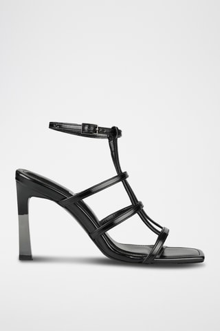 Sandali con tacco - Nero