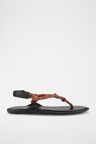 Sandali in pelle - Marrone chiaro