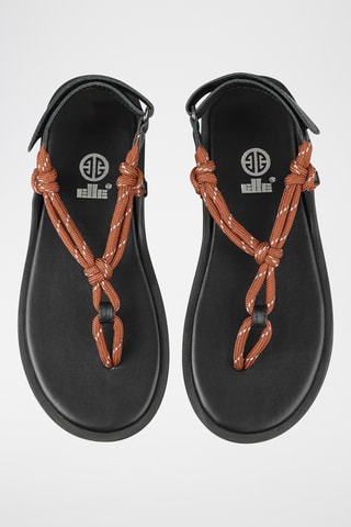 Sandali in pelle - Marrone chiaro