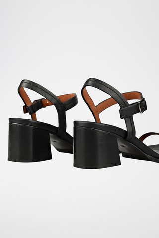 Sandali con tacco - Nero