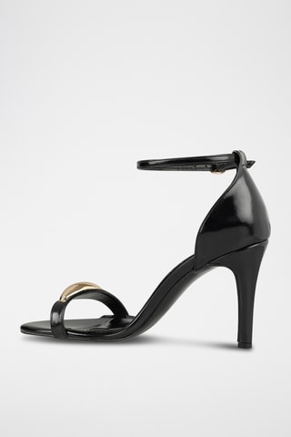 Sandali con tacco - Nero