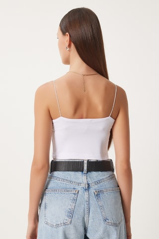 Crop top - Bianco