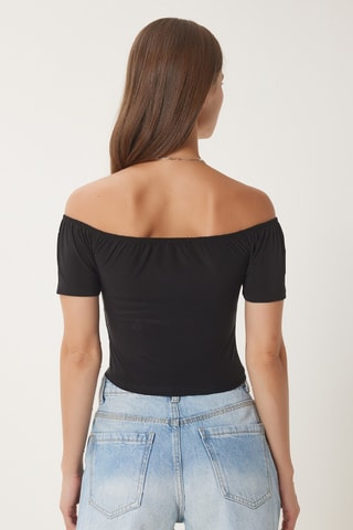 Crop top - Nero