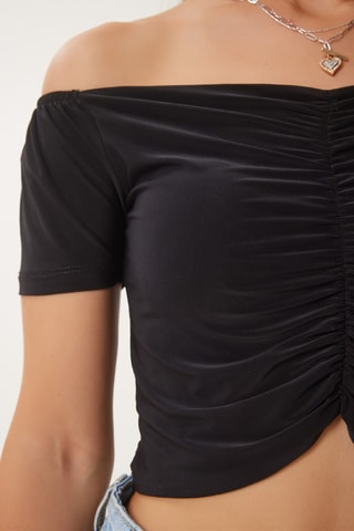 Crop top - Nero