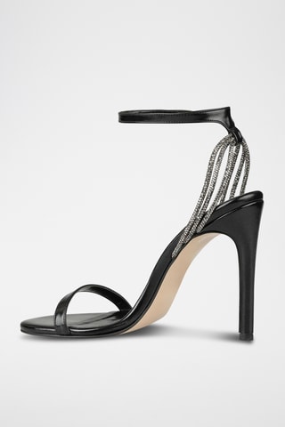Sandali con tacco - Nero