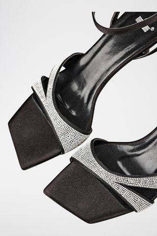 Sandali con tacco - Nero