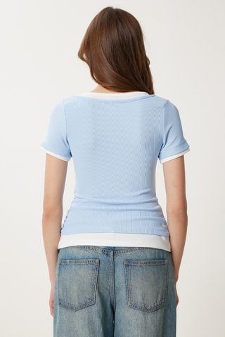 T-shirt - Celeste