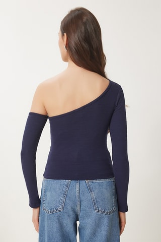 2 top - Rosso e navy