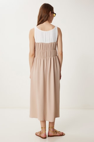 Abito midi - Beige