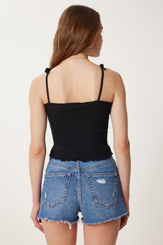 2 crop top - Nero e bianco