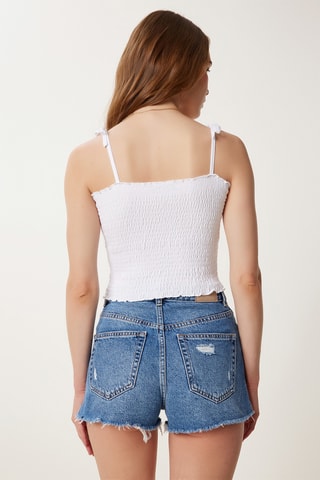 2 crop top - Nero e bianco