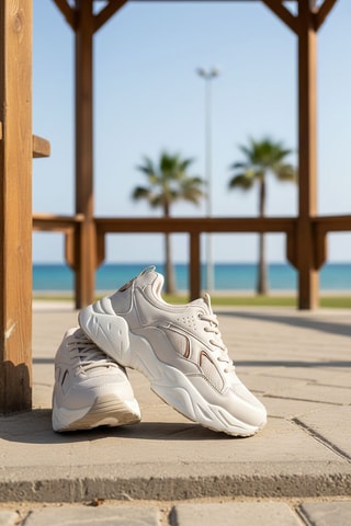 Sneakers - Beige