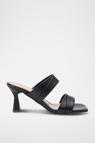 Sandali con tacco - Nero