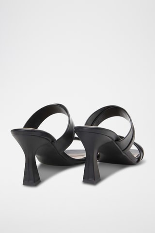 Sandali con tacco - Nero