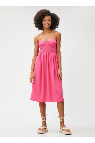 Abito midi - Rosa