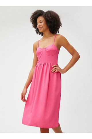 Abito midi - Rosa