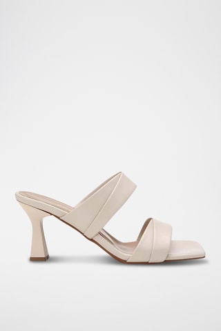 Sandali con tacco - Beige