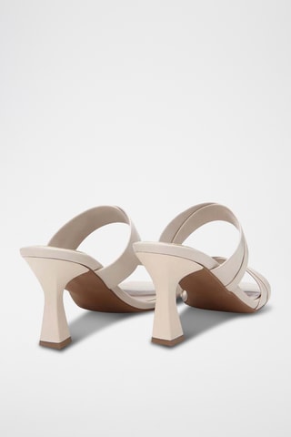 Sandali con tacco - Beige