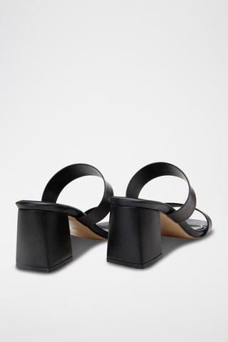 Sandali con tacco - Nero