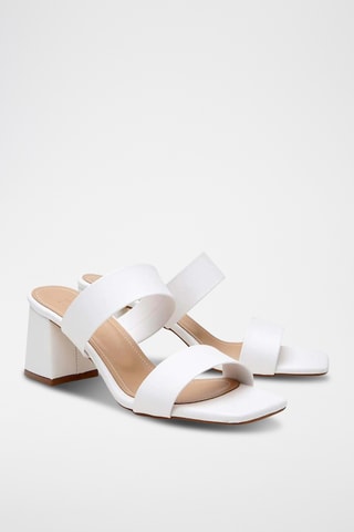 Sandali con tacco - Bianco