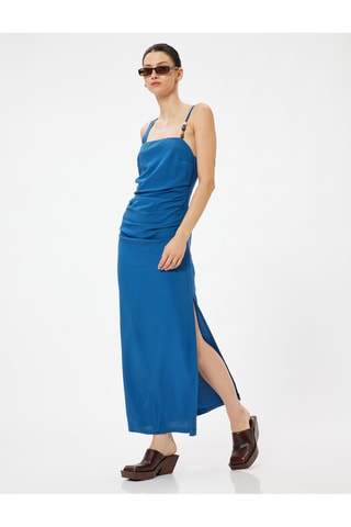 Abito drappeggiato - Navy