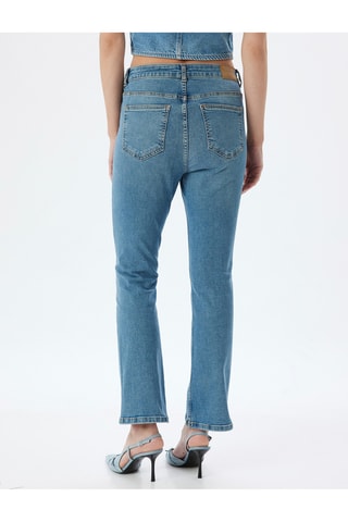 Jeans 7/8 - Indaco