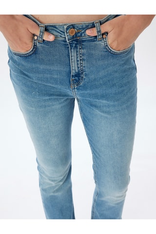 Jeans 7/8 - Indaco