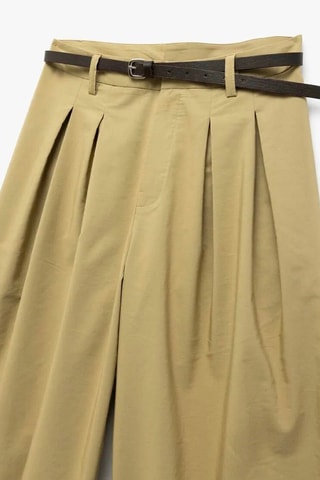 Pantaloni straight - Verde