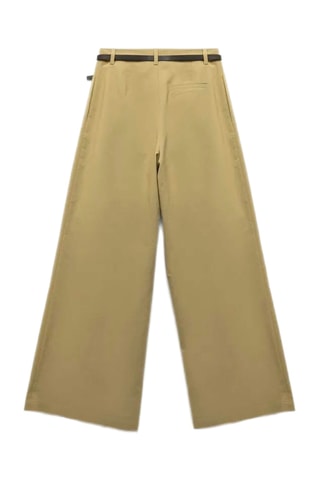 Pantaloni straight - Verde