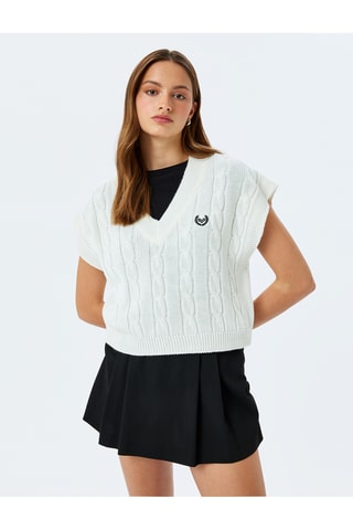 Gilet - Ecrù