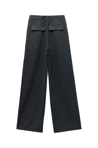Pantaloni wide legs - Navy
