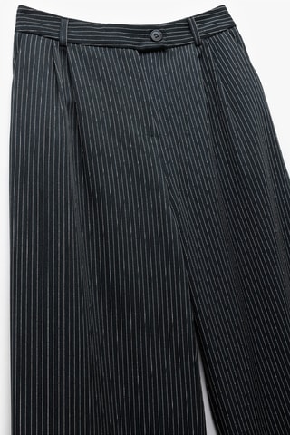 Pantaloni wide legs - Navy