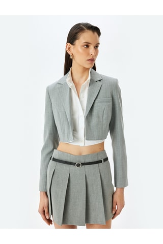Giacca corta - Grigio chiaro