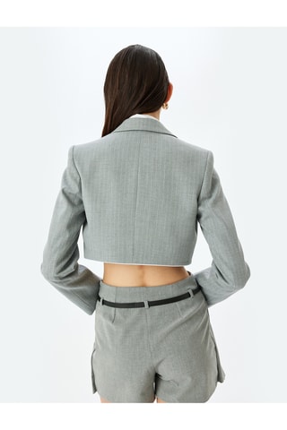 Giacca corta - Grigio chiaro
