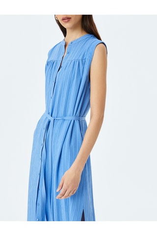 Abito a camicia - Celeste