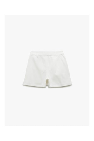 Gonna shorts in jeans - Bianco